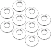 HALLMERS 10pcs 5 Pairs 9mm Round Clear Silicone Anti Slip Nose Pads Push In Mount Replacement Part - Reading Eyeglass Optical Insert Frame Eyeglasses Non-Slip Specs Spectacles Repair