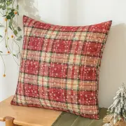 INS Style Throw Pillowcover Square Cushion Cover Christmas Pillowcase Sofa/Bed