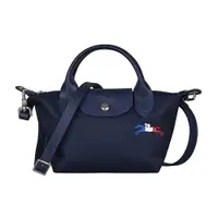 在飛比找蝦皮商城優惠-LONGCHAMP LE PLIAGE刺繡奔馬LOGO尼龍短