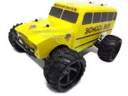 Monster Truck School Bus Electrical Bd RC-370 Radio 2.4GHZ 1/18 Rtr 4WD HIMOTO