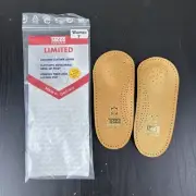 Tacco Footcare Insole Womens Sz. 7 Limited 3/4 Support with Metatarsal Pad