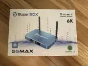 SuperBox S5 Max Smart Media Player 6K Android 12 TV Box - New Sealed