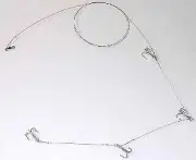 Sea Striker RFR4 Ribbonfish Rig 4 Treble Hooks