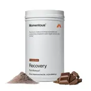 Momentous Recovery Grass-Fed Whey Protein Powder - 20g Post-Workout Whey Isol...