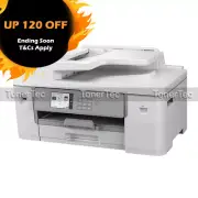 Brother MFC-J6555DW XL A3 INKvesment Tank MFP Printer LC436XL Ink Set+2-Year Ink