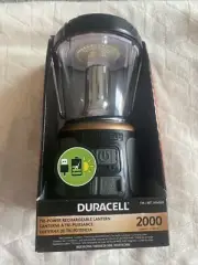 Duracell 2000 Lumen LED TRI-Power Solar Rechargable Lantern Lighting