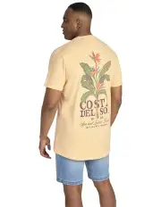 [Johnny Bigg] Coastal Escape Longline Tee in Yellow