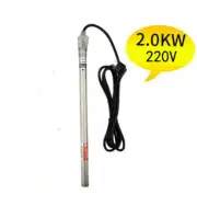 Immersion Titanium Heater 220V 2000W IPX8 Water Provent For Aquarium Fish Tank