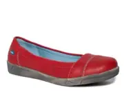 Cloud Acacia Red Womens Slip-On Flats, Size EUR 42 US 10.5M. (Fit like US 9.5)