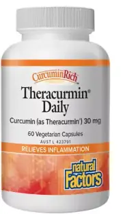 Theracurmin Daily 60 Caps Natural Factors