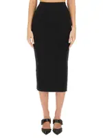 [Alexander McQueen] Alexander McQueen-Knit Pencil Skirt-Donna M