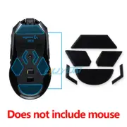 2 Sets for Logitech G900 Mouse New Black Rounded Curved Edges Mouse Feet Skates
