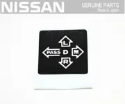 NISSAN GENUINE CEFIRO A31 Turn Signal Label Sticker OEM JDM Steering Column