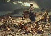Henri Camille Danger - The Transgression of the Commandments (1892) - 17" x 22"