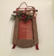 St Nicholas Sled Photo Frame