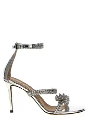 [Mach & Mach] Mach & Mach-Lotus Sandali Silver-Donna 38IT Silver