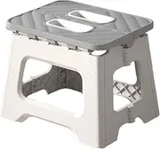 AIMALL Sturdy Portable Folding Stool – Lightweight, Durable Outdoor Seat with Handle Design, Ideal for Camping, Fishing, and Travel, Thickened Large Size, Easy Storage
