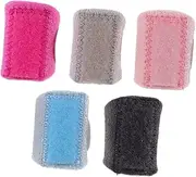 OSOLADY 5pcs Finger Splint Breathable Practical Finger Stabilizer Brace Fixation Belt for Hand Support