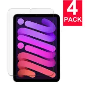 4 Pack iPad Mini 6th Gen Tempered Glass Screen Protector For iPad mini 6 2021