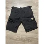 CARHARTT AVIATION CARGO SHORTS 工作短褲 黑色 W32