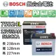 【BOSCH 博世】75B24L 銀合金汽車電瓶 容量55AH AMS充電制御