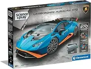 Clementoni 61361 Lamborghini Car-Building Set, Scientific, Science Kit for Kids 8 Years, STEM Toys, English Version, Multicolour
