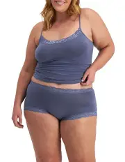 [Jockey] Parisienne Cotton Full Brief in Blue