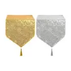 Sequin Table Runner for Rectangle/Round Table Dining Party Glitter Decoration