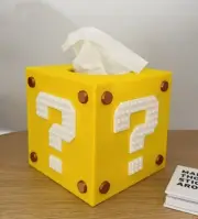 Super Mario LEGO Alike Tissue Box Napkin Holder Removable Lid AU 14x14x14cm
