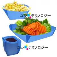 在飛比找博客來優惠-樂活環保餐具 三件式可折疊組合餐具(杯子 碗 盤)