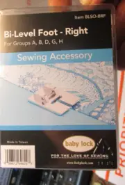 Baby Lock Bi-Level Foot BLSO-BRF