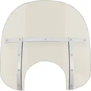 Memphis Shades Fats Windshield - 15" - 9" Headlight (Solar / Gray) MEM3529