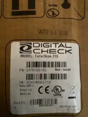 TellerScan 215 Digital Check Scanner