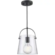 Trans Globe Lighting PND-2175-BK Curry Mini Pendant Black