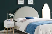 Brosa Arch Bed Head - Cloud Grey, King
