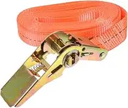 COHEALI Heavy Duty Ratchet Tie Down Strap Cargo Fixing Strap with Cam Lock Buckle for Outdoor Equipment Kayak Boat Trailer and Luggage Securement