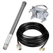Helium Hotspot Miner LoRa Antenna Kit Omni-directional 824-960Mhz N-Male SMA