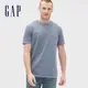 Gap 男裝 復古水洗圓領短袖T恤-石灰色(440773)