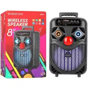 Borofone BR6 Miraculous Sports Portable Wireless Bluetooth Speaker (Peacock Blue)