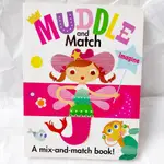 【兒童英文讀物繪本】罕見奇妙百搭故事：女孩變變變 MUDDLE AND MATCH FOR GIRLS 英文原版