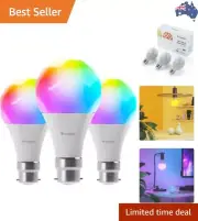 Essentials Smart Bulb B22, 3 Pack
