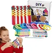 Elastic Belt Rope - Kids Colored Craft Elastic Belt Rope | Colorful Yarn Replacement Parts Flexible Sewing Accessories for Bag Charm Bracelet Making Hair