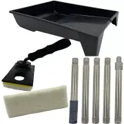 Paint Pad Kit - Applicator Painting and Decorating Pad for Walls and Ceilings