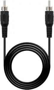 PRENDELUZ 5.0m RCA to RCA Audio Cable Ideal for Connecting Audio Devices and Audio Transmission