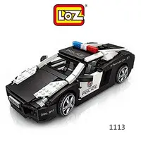 在飛比找PChome24h購物優惠-LOZ mini 鑽石積木-1113 警車