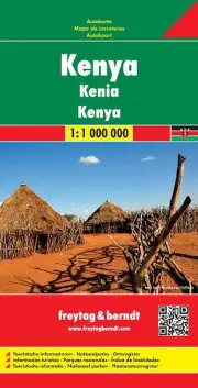 Kenya Road Map 1:1 000 000