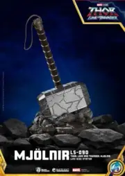 SIDESHOW THOR LOVE AND THUNDER MJOLNIR HAMMER LIFESIZE BEAST KINGDOM MASTERCRAFT