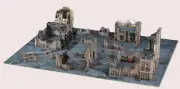 Warhammer 40k Kill Team: Killzone Volkus Terrain + Board! NEW NO BOX