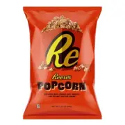 Reese's Peanut Butter Chocolate Drizzled Popcorn, 5.25 oz Bag