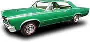 AMT 1/25 Scale 1965 Pontiac GTO Hardtop Craftsman Plus Model Kit